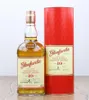 A bottle of Glenfarclas Highland Single Malt Scotch Whisky 10 Years and its red cylindrical presentation tube are shown against a white background. Produktbild-Vorschau