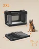 Feandrea Hundebox faltbar, 106,7 cm Transportbox für große Produktbild-Vorschau 6