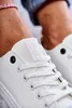Damen Sneakers KK274010 Weiß, geschnürt, abgerundete, Produktbild-Vorschau 15