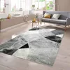 Teppich Rauten Design schwarz grau Größe - 140 x 200 cm Produktbild-Vorschau 1