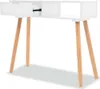 vidaXL Konzolový stolek z masivní borovice 80 x 30 x 72 cm Náhled obrázku produktu 1