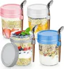 Overnight Oats Gläser, 4 Stück 350ml Einkochgläser mit Produktbild-Vorschau 1