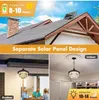 LED Solar Hängelampe Außen mit Bewegungsmelder, Kristall Produktbild-Vorschau 8