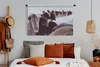 MuchoWow® Wandteppich Wandbehang Pferde - Schnee - Weiß Produktbild-Vorschau 4
