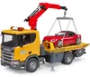 Bruder Scania Super 560R Abschlepp LKW mit Bruder Roadster Produktbild-Vorschau 9
