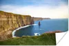 MuchoWow® Poster Klippe von Moher in Irland 120x80 cm - Produktbild-Vorschau 1