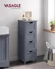 VASAGLE kúpeľňová skrinka, kúpeľňová skrinka, bočná skrinka Náhľad obrázku produktu 2