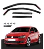 Set completo di 4 deflettori per VW Polo MK5 – berlina 5 Anteprima dell’immagine prodotto 1