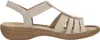 Rieker Damen Schlüpf Sandale mit Stretchriemen beige Produktbild-Vorschau 37