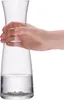 A hand holding a glass carafe filled with water and cleaning beads. Anteprima dell’immagine prodotto