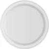 A top-down view of a white circular light fixture. Produktbild-Vorschau