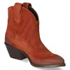Lazamani Gigi Damen Wildleder Stiefeletten Rust Größe 39 Produktbild-Vorschau 5