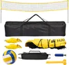 Navaris Mobiles Volleyballnetz Set - Einfacher Aufbau - Produktbild-Vorschau 1