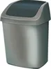 Curver Schwingdeckeleimer silber 10 Ltr. Produktbild-Vorschau 2