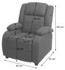 Fernsehsessel Lincoln, Relaxsessel Liege Sessel, Produktbild-Vorschau 7