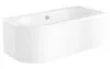 BESCO AVITA Eckbadewanne 180x75 RECHTS Weiß Set mit Acrylschürze, Füßen, Ablaufgarnitur & GRATIS Han Produktbild-Vorschau