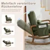 MODFU Schaukelstuhl,Cord-Bezug mit Produktbild-Vorschau 4