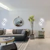 Led wandlampe, spiralförmig design, 6000k kaltweiß, für Produktbild-Vorschau 3
