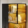 MODFU, vetrina a due vetri, mobile alto 70x38x160 cm, Anteprima dell’immagine prodotto 8