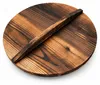 GrillX Wokpan Gietijzer - Met Houten Deksel - Ø 36cm - Produktbild-Vorschau 8