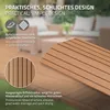 ML-Design WPC Abschlussleiste gerade Hellbraun für Produktbild-Vorschau 4