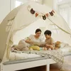 YEERSWAG Twin Bettzelt Kinderbett Baldachin Spielzelt mit Produktbild-Vorschau 3