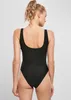 Urban Classics Damen Body Ladies Shiny Rib Body Black-XL Produktbild-Vorschau 13