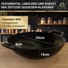 KAISERTAL 32cm Gusseisen Wok Induktion - Wokpfanne aus Produktbild-Vorschau 3