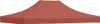 A terracotta red party tent roof is shown against a white background. Náhľad obrázku produktu