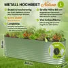 TTL GARDEN Hochbeet Nature L 240×80×80 cm – Metall Produktbild-Vorschau 2