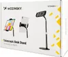 Wozinsky Supporto da tavolo per tablet e telefono nero Anteprima dell’immagine prodotto 4