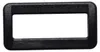 Kunststoff Durchzug Rahmen Schieber 40x13mm Produktbild-Vorschau