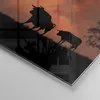 Bilder auf glas - Einteilig - Tier wütend Stier - 80x120cm Produktbild-Vorschau 5