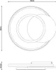 GLOBO 67331-24, LED, 3000 K, 3320 lm, IP20 Náhled obrázku produktu 7