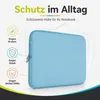 13 Zoll Laptop Tasche Notebooktasche Blau Notebook Produktbild-Vorschau 9