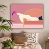 MuchoWow® - Leinwandbilder - Vintage - Frauen - Pastell, Produktbild-Vorschau 2