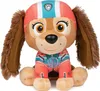 A plush toy dog sitting on a white background. Produktbild-Vorschau