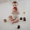 Mushie Retro Stapelturm 8-teilig, BPA-frei, mit Bechern und Produktbild-Vorschau 3