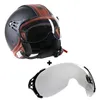 Casque de moto Jethel Casque de scooter CMX Hazel noir mat Voir les images du produit 6