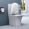 doporro WC à poser céramique blanc toilette avec réservoir Voir les images du produit 4