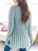ASKSA Damen Strickjacke Strickpulli Langarm mit Taschen Produktbild-Vorschau 3