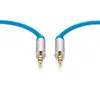 Sentivus Premium Audio Klinken Kabel - 2,00m - blau - 3.5mm Produktbild-Vorschau 3