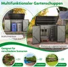 Pojemnik na odpady COSTWAY na 2 pojemniki na odpady, Podgląd zdjęcia produktu 7