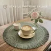 Platzset Boho Rund, Tischset Platzmatte Bast Esstisch, Produktbild-Vorschau 11