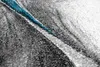 Tapis moderne tapis de salon abstrait en gris bleu Taille - Voir les images du produit 3