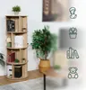 Étagère pivotante Relaxdays, 20 compartiments, H x P : 137 Voir les images du produit 3