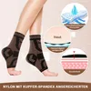 2 Stück Sprunggelenkbandage, Kupfer Bandage Fußgelenk Produktbild-Vorschau 5