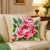 Coussin au crochet Kit DIY Roses - Kit coussin au crochet Voir les images du produit 2