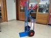 Stahlrohr Sackkarre 300 kg - Ladeschaufel 280x280 mm - EU Produktbild-Vorschau 1