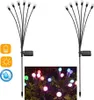 2 pezzi illuminazione solare da giardino lucciola con 6 LED Anteprima dell’immagine prodotto 1